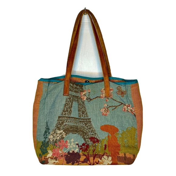 Iosis Paris Bags Vintage Iosis Paris Tapestry Parisian Themed